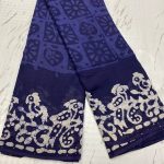 Khadi Cotton Caree - Blue